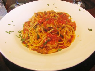 Le repas Italien